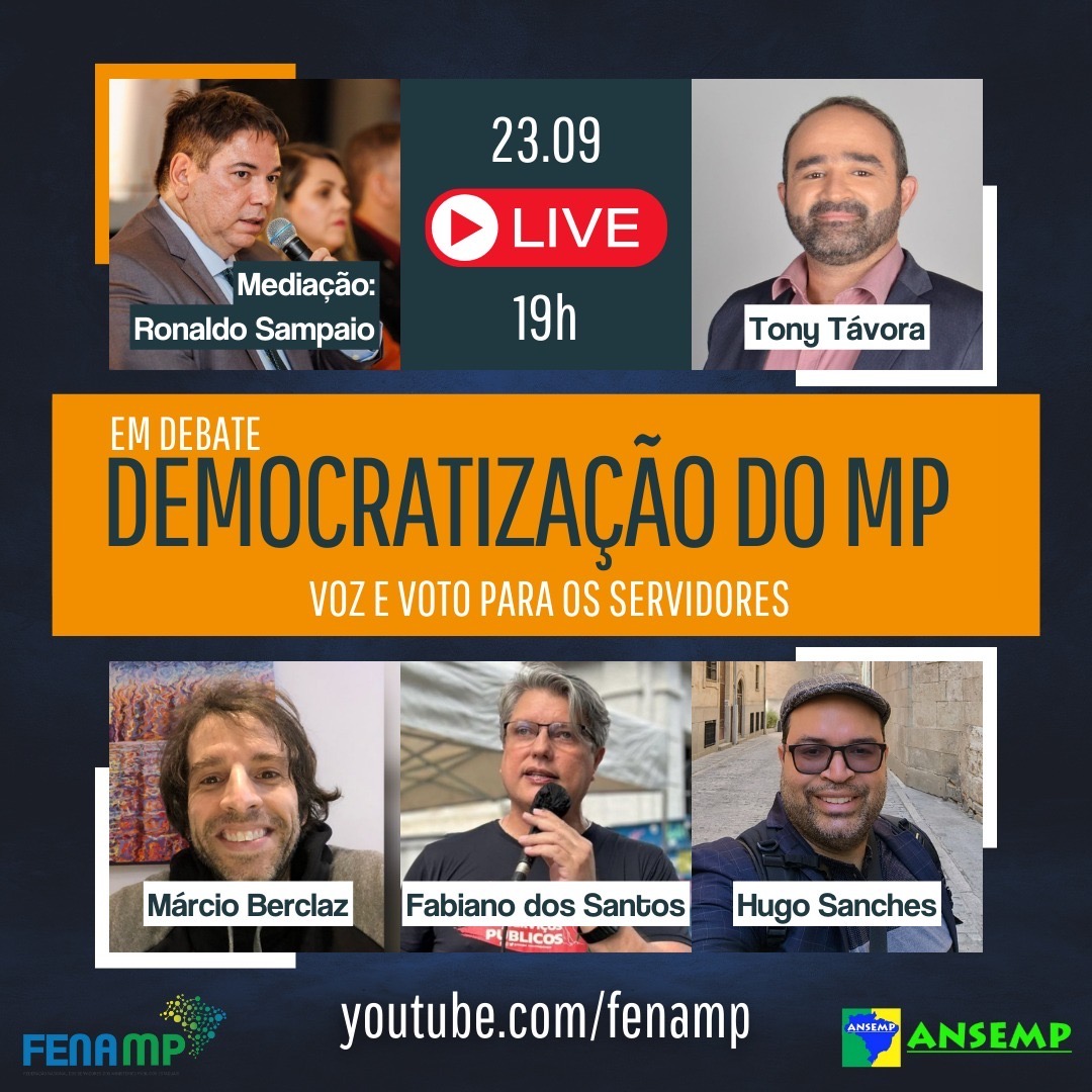 Live: Democratização do Ministério Público em Debate