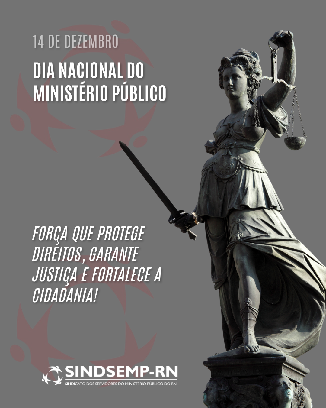 DIA NACIONAL DO MINISTÉRIO PÚBLICO | 14 DE DEZEMBRO