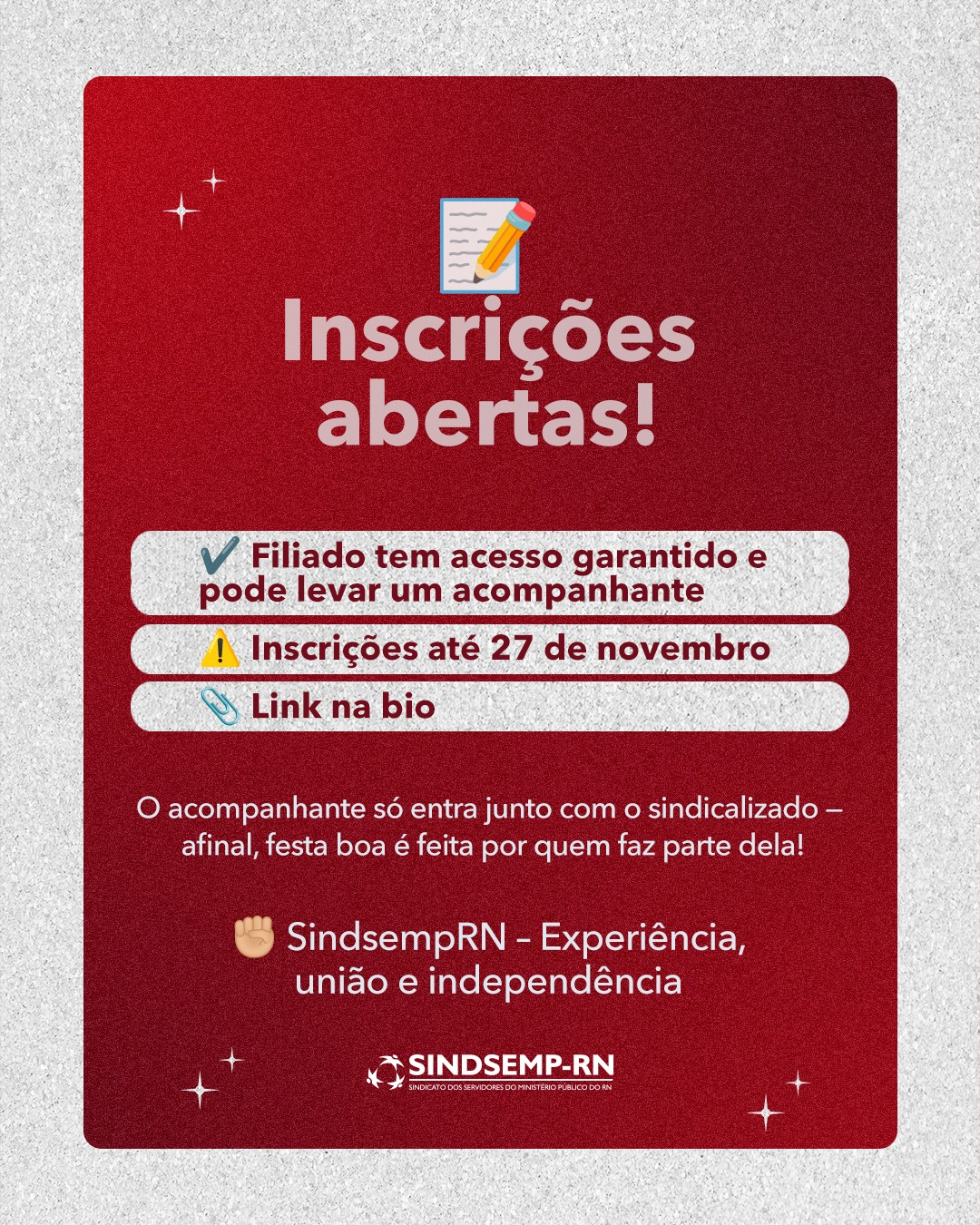 Dia 13 é dia de celebrar com quem realmente defende você!
